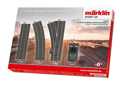 Märklin 24900 - C-rail uitbreidingsset C1