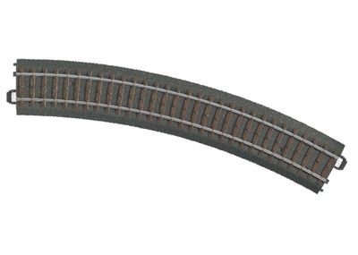 Märklin 24230 - Gebogen rail 437.5 mm / 30°
