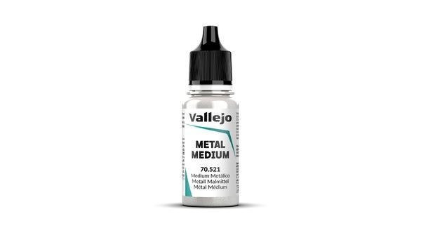 Vallejo70521 - MODEL COLOR METAL MEDIUM