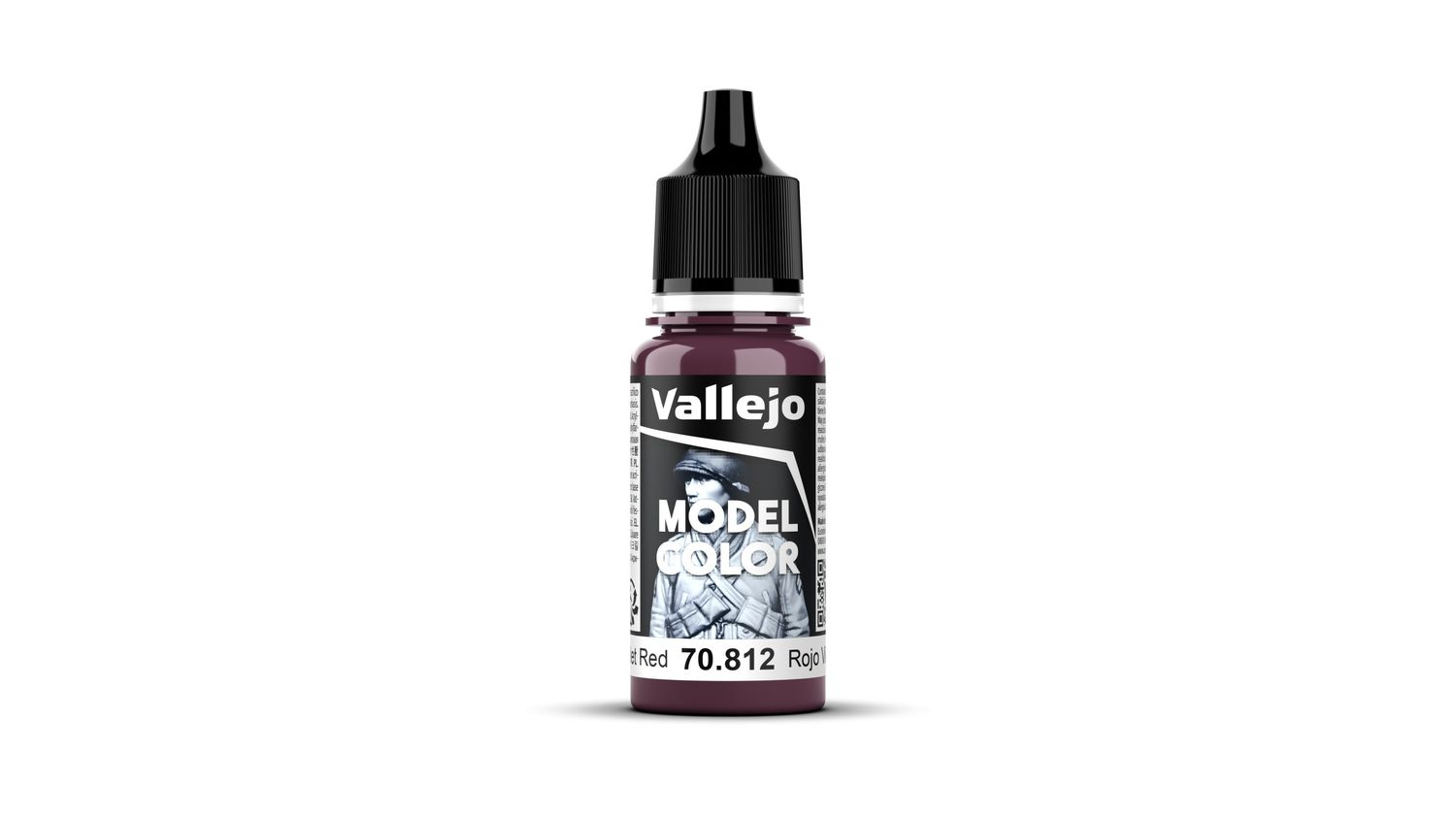Vallejo70812 - MODEL COLOR VIOLET RED