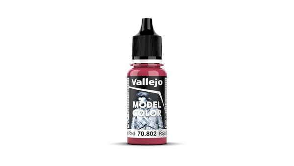 Vallejo70802 - MODEL COLOR SUNSET RED