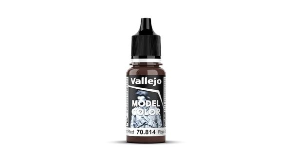 Vallejo70814 - MODEL COLOR BURNT CAD.RED