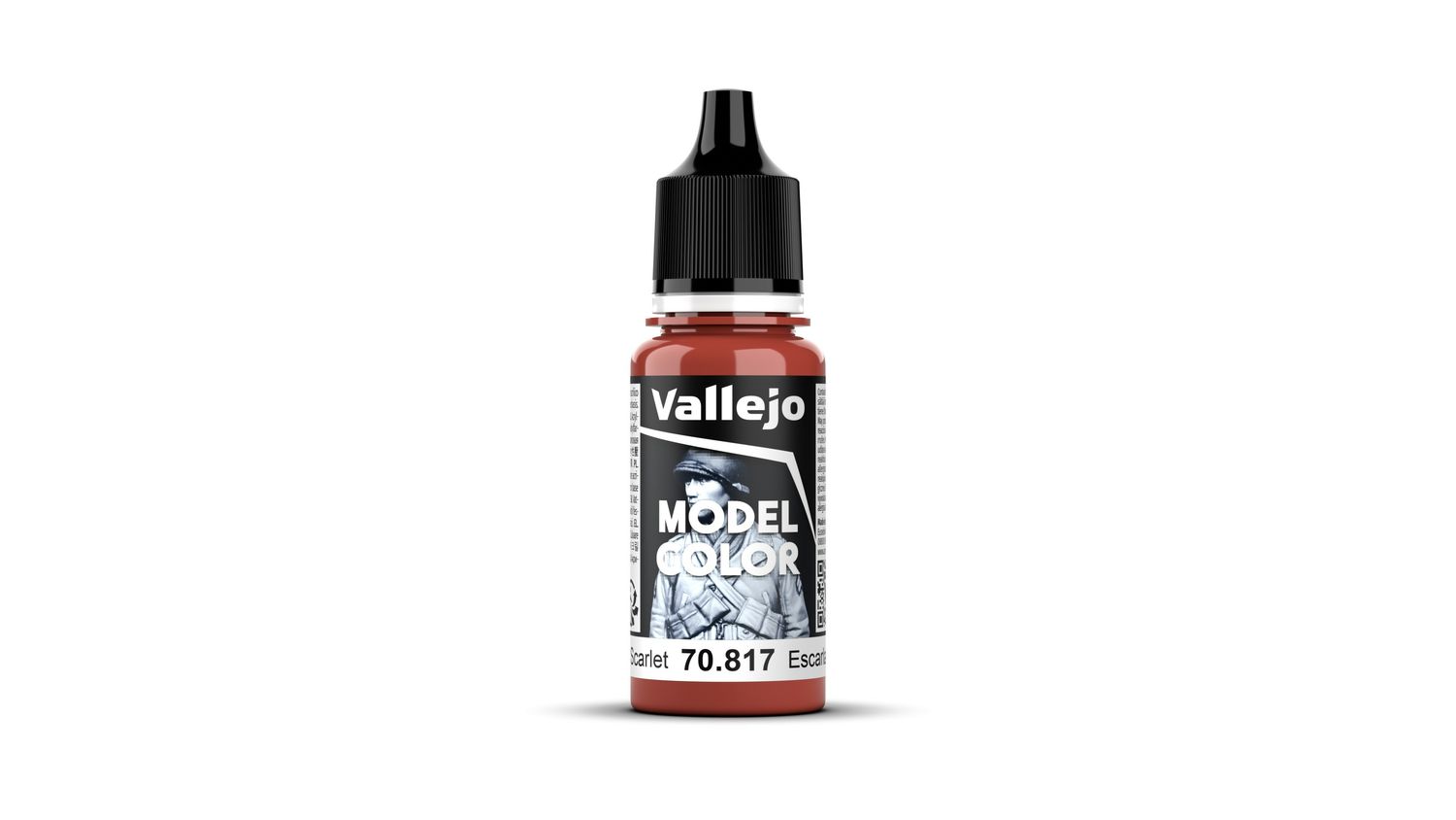 Vallejo70817 - MODEL COLOR SCARLET