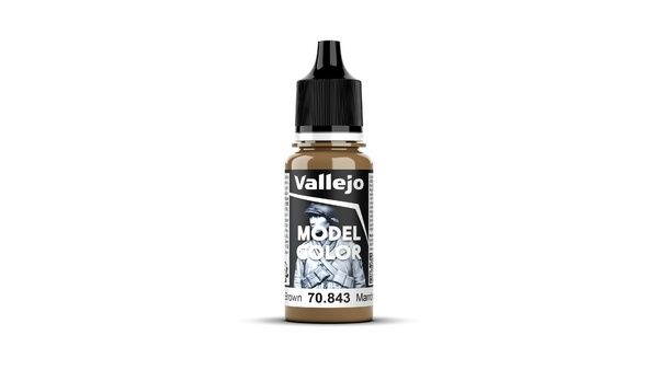 Vallejo70843 - MODEL COLOR CORK BROWN