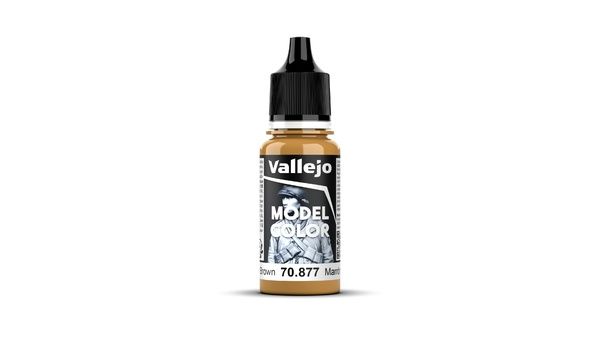 Vallejo70877 - MODEL COLOR GOLDBROWN