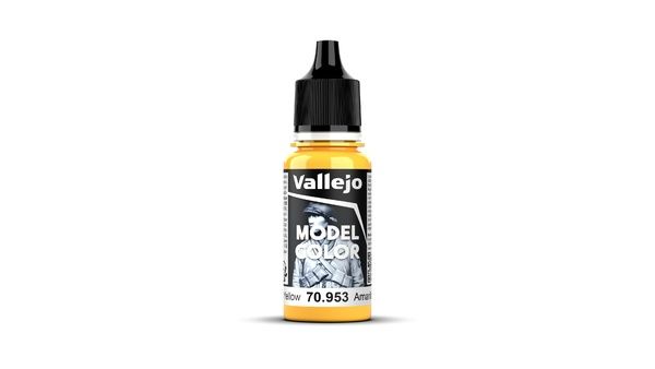 Vallejo70953 - MODEL COLOR FLAT YELLOW