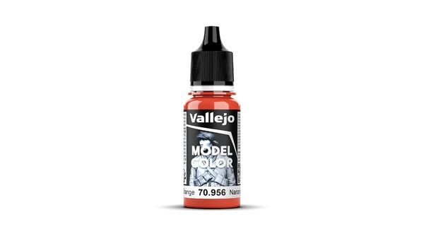 Vallejo70956 - MODEL COLOR LIGHT ORANGE