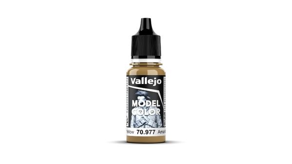 Vallejo70977 - MODEL COLOR DESERT YELLOW