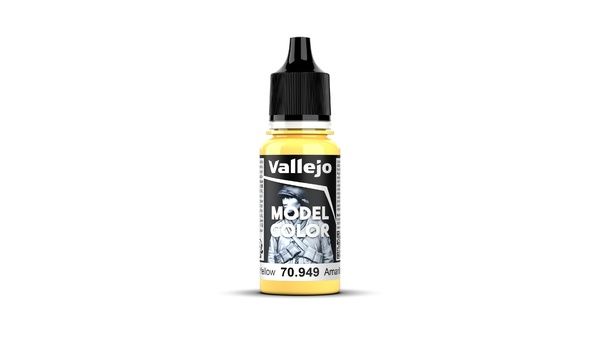Vallejo70949 - MODEL COLOR LIGHT YELLOW