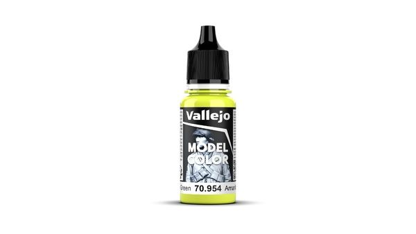 Vallejo70954 - MODEL COLOR YELLOW GREEN