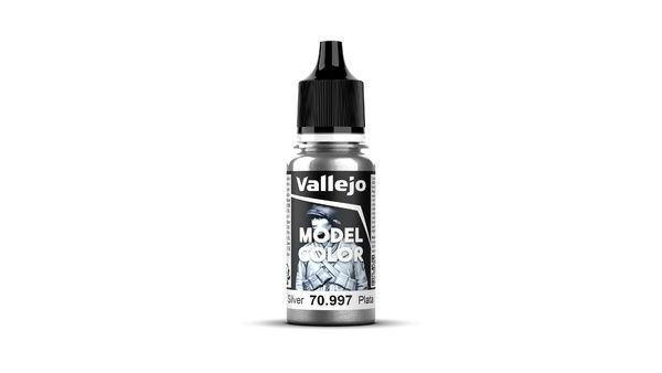 Vallejo70997 - MODEL COLOR SILVER