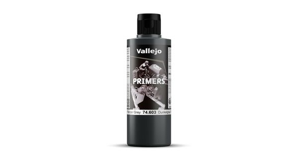 Vallejo74603 - PRIMER PANZER GREY 200ML
