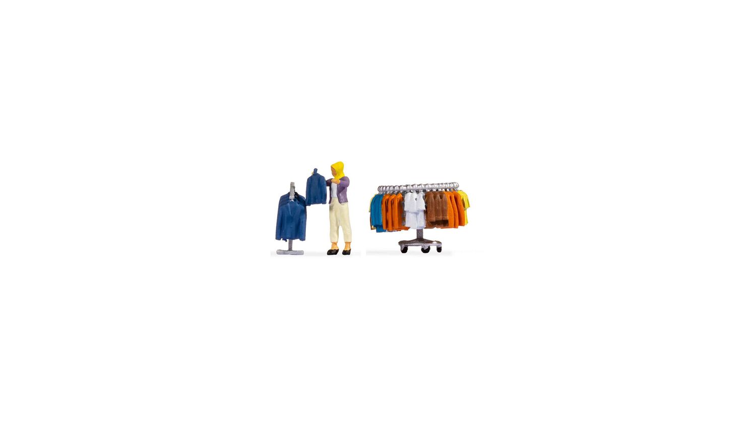Noch 16509 - Tiny-Scenes „Kleiderkauf“