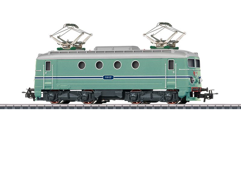 Märklin 30131 - Electrische locomotief serie 1100 turquoise