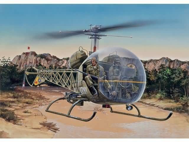 Italeri 857 - OH - 13S Sioux 1:48