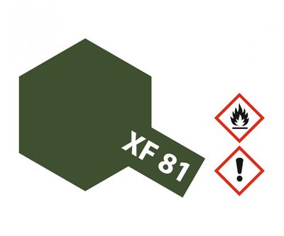 Tamiya XF81 - Dark green (raf) 10ml