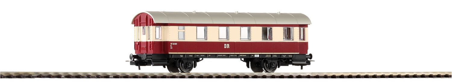 Piko 57633 - Passenger Car 2nd Cl. DR III Red/Beige