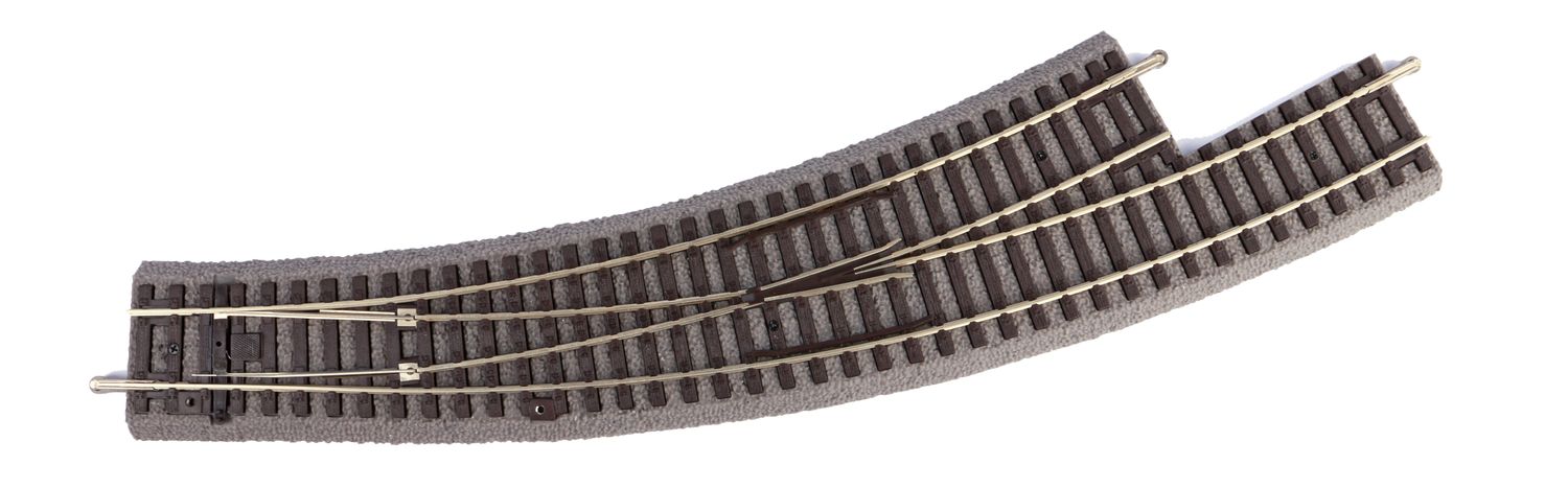 Piko 55427 - Gleis m. Bett. Weiche-Bogen BWL-R3