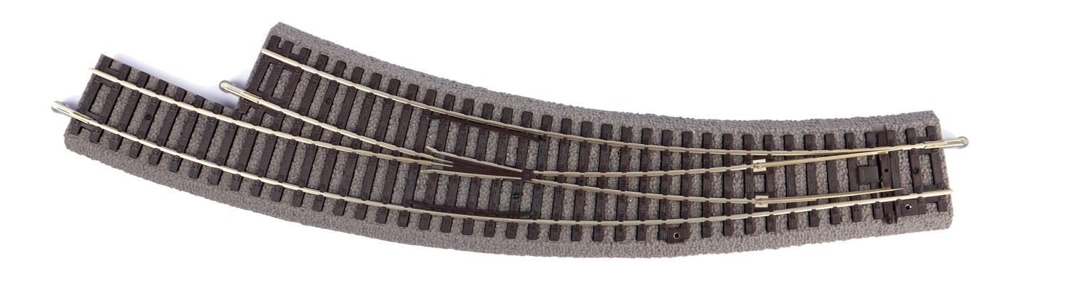 Piko 55428 - Gleis m. Bett. Weiche-Bogen BWR-R3