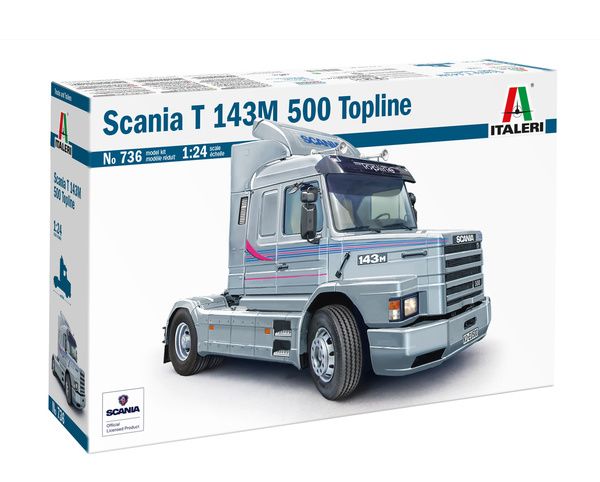 Italeri 0736 - 1/24 SCANIA T143 M500 TOPLINE