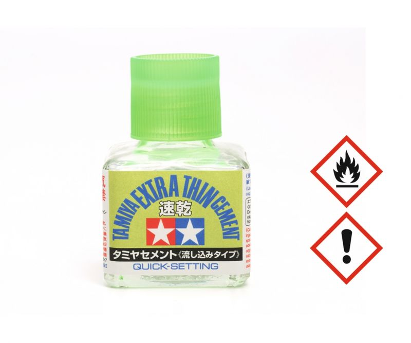 Tamiya 300087182 - Extra Thin Cement Quick-Set