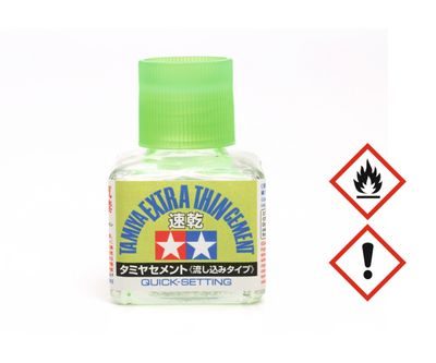 Tamiya 300087182 - Extra Thin Cement Quick-Set