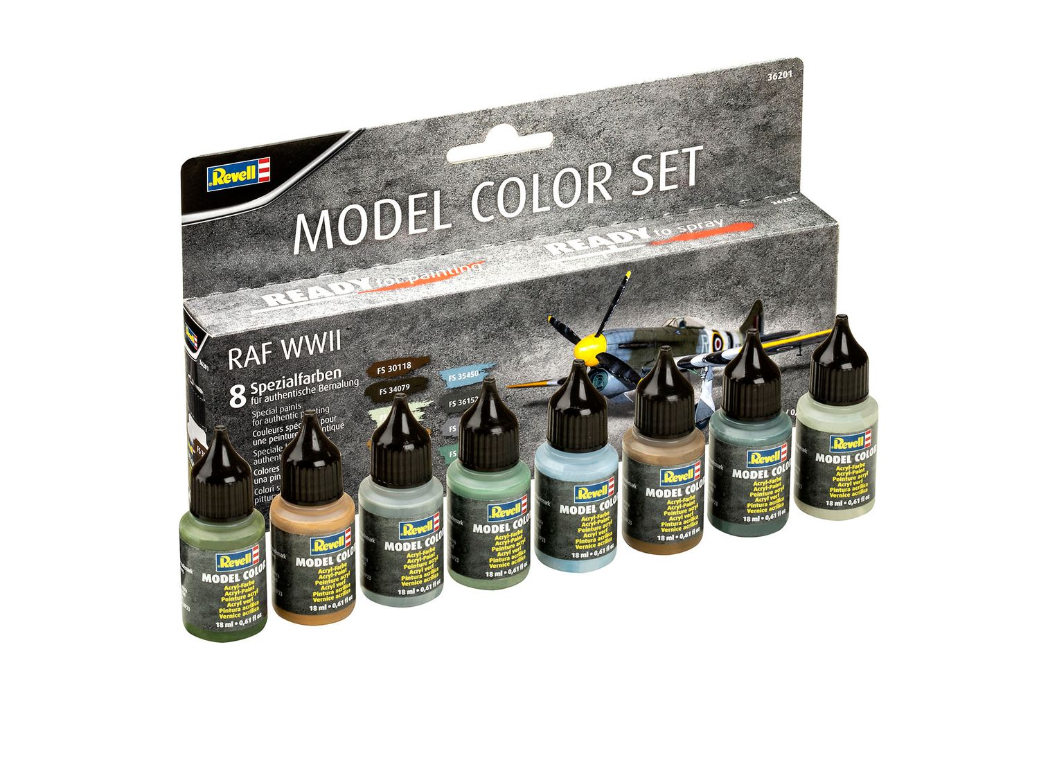 Revell 36201 - RAF WWII (8x 18ml)