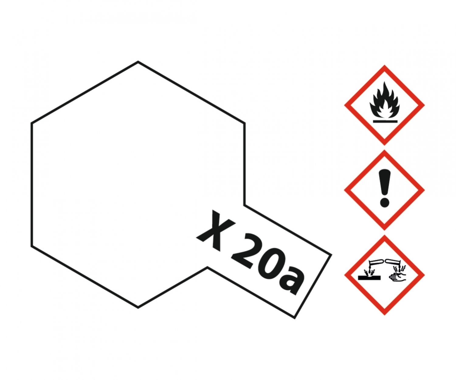 Tamiya X20A - Thinner 250 ml