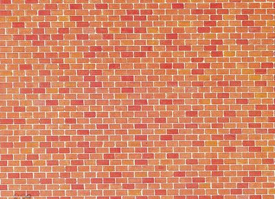 Faller 170608  -  MUURPLAAT BAKSTEEN