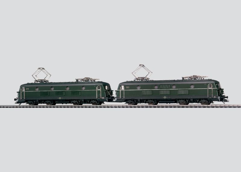 Märklin 37233 - Elektrische locomotieven in dubbeltractie.