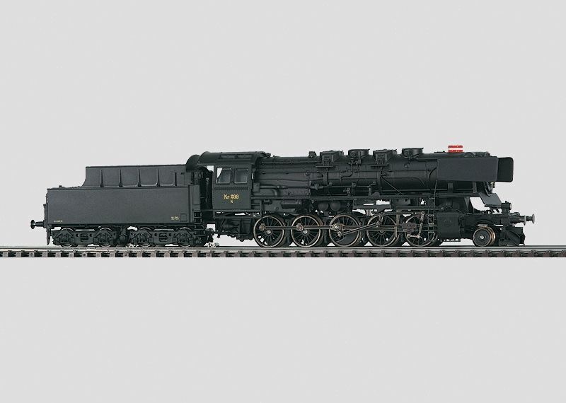 Märklin 37846 - Dampflokomotive mit Schlepptender