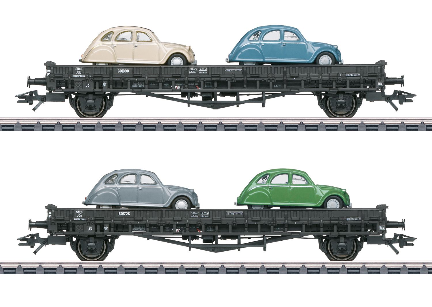 Märklin 46408 - Set autotransportwagens