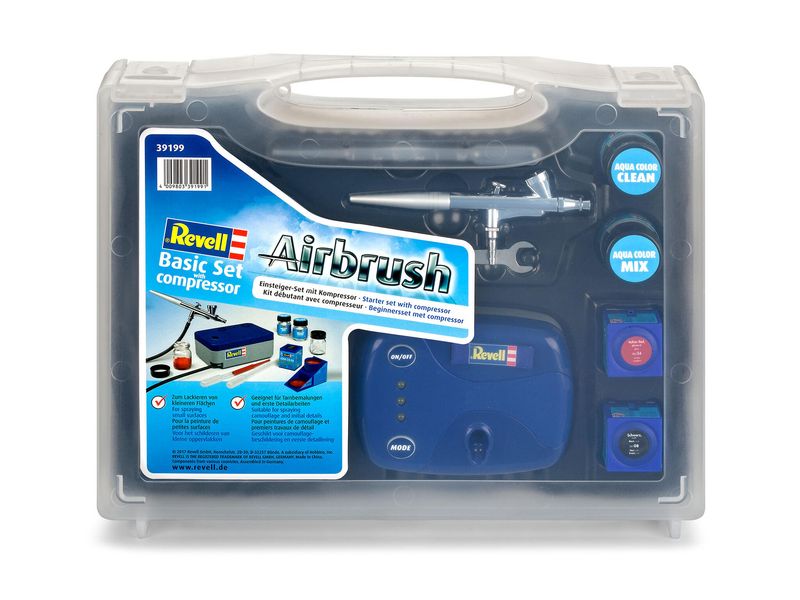 Revell 39199 -Basisset met compressor Revell Airbrush complete set voor beginners