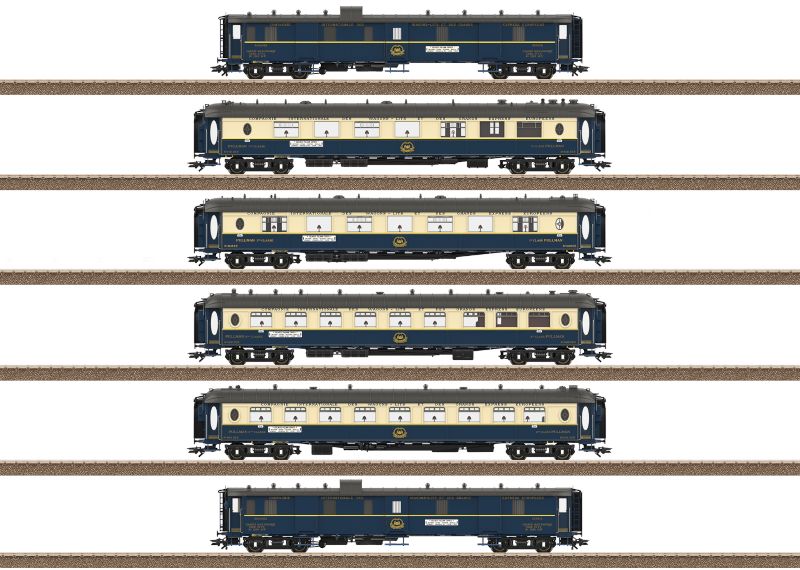 Trix 26470 - EDELWEISS Parlor Car Set