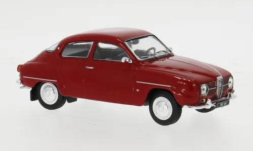 ixo modelcars - Saab 96 V4 rood 1965 1:43