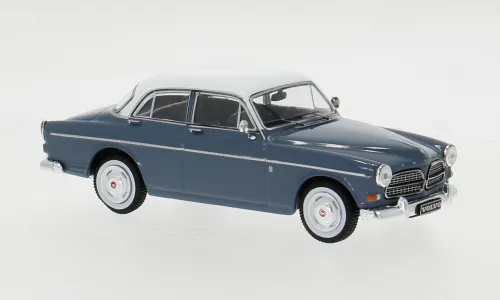 ixo modelcars - Volvo 121 Amazon blauw met wit 1961 1:43