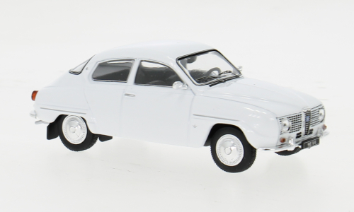 ixo modelcars - Saab 96 V4 wit 1965 1:43