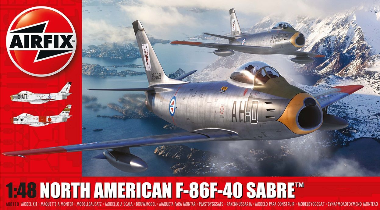 Airfix A08110 - North American F-86F-40 Sabre 1:48