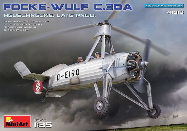 MiniArt 41018 - Focke-Wulf FW C30A Heuschrecke 1/35