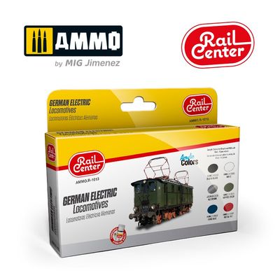 Ammo.R-1013 - Duitse elektische locomotieven verfset