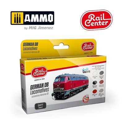 Ammo.R-1003 - Duitse DB locomotieven verfset