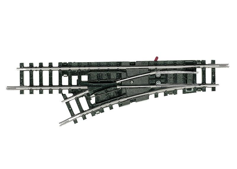Minitrix 14951 - Left Turnout Length 104.2 mm / 4-1/8&quot;