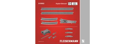 Fleischmann 919083 - DCC digital, Gleisset Ü1