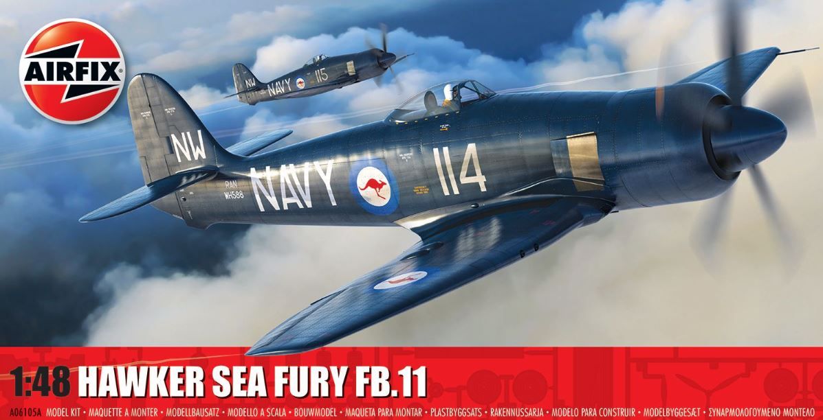 Airfix 06105A - Hawker sea fury 1:48
