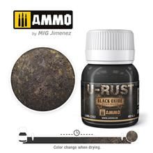Ammo MIG 2252 - U-RUST BLACK OXIDE JAR 40 ML