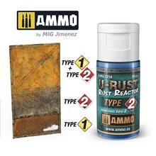 Ammo MIG 2258 - U-RUST RUST REACTOR TYPE 2 JAR 15 ML