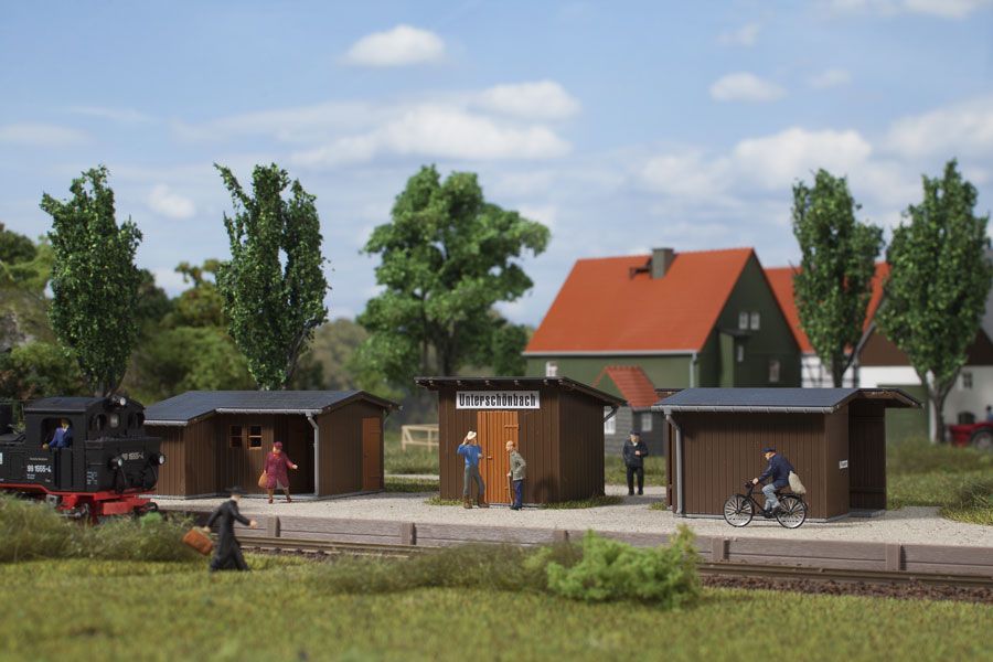 Auhagen 11415 - Klein station / Haltepunkt Unterschönbach