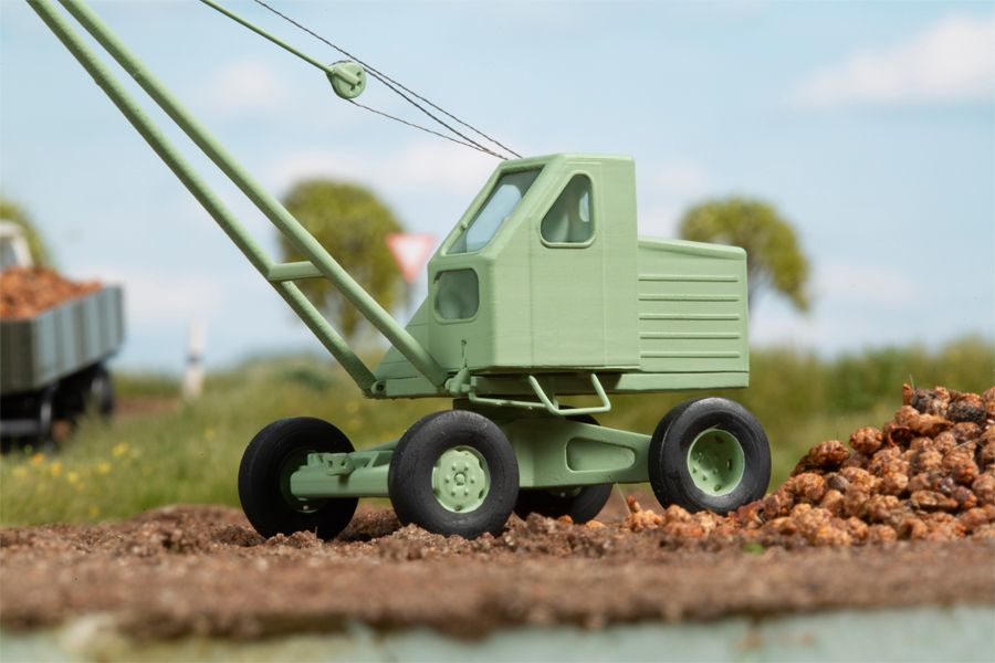 Auhagen 41659 - Kraan / Lader T170