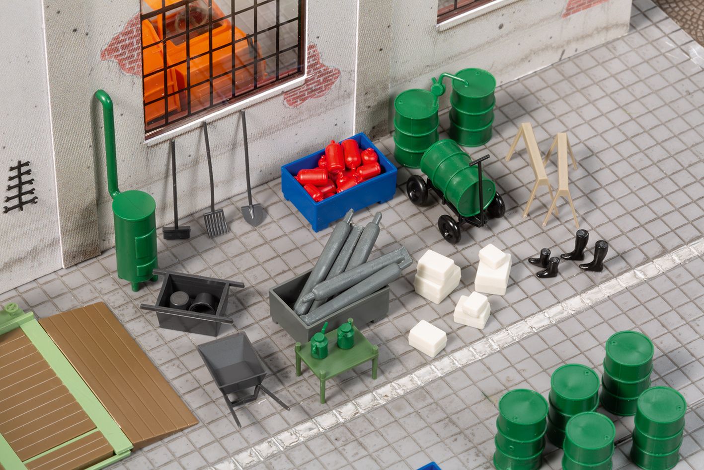 Auhagen 41682 -  Garage / werkplaats accessoires