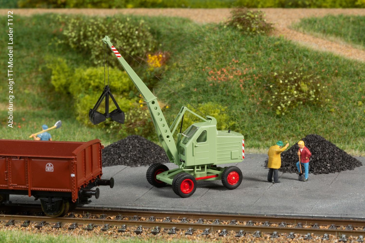 Auhagen 41685 - Mobielekraan T172. groen